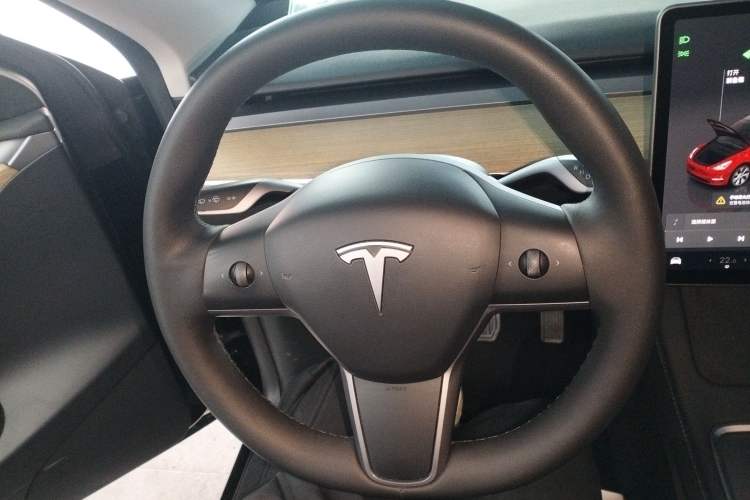 Used Tesla Model Y 2022 Revised Version Rear-Wheel Drive Steering Wheel