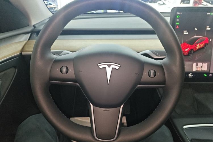 Used Tesla Model Y 2022 Rear-Wheel-Drive Version Steering Wheel