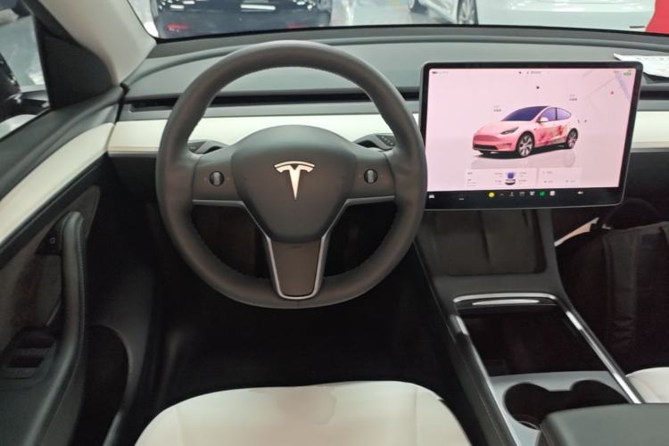 Used Tesla Model Y 2022 Revised Version Rear-Wheel Drive Steering Wheel