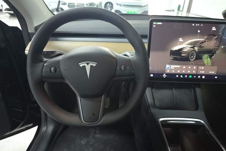 Used Tesla Model Y 2022 Rear-Wheel-Drive Version Steering Wheel