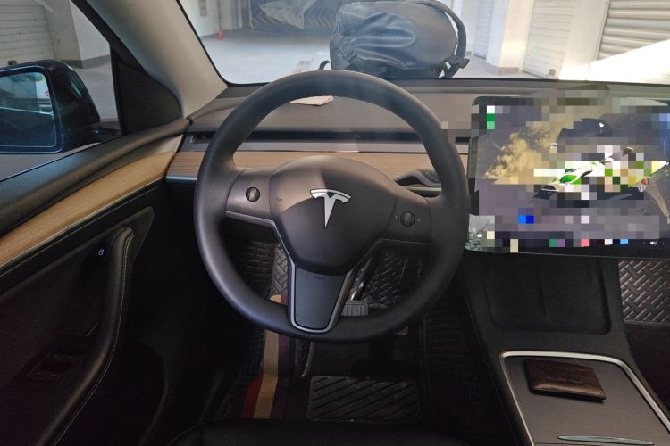 Used Tesla Model Y 2022 Rear-Wheel-Drive Version Steering Wheel