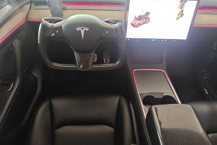 Used Tesla Model Y 2022 Revised Version Rear-Wheel Drive Steering Wheel
