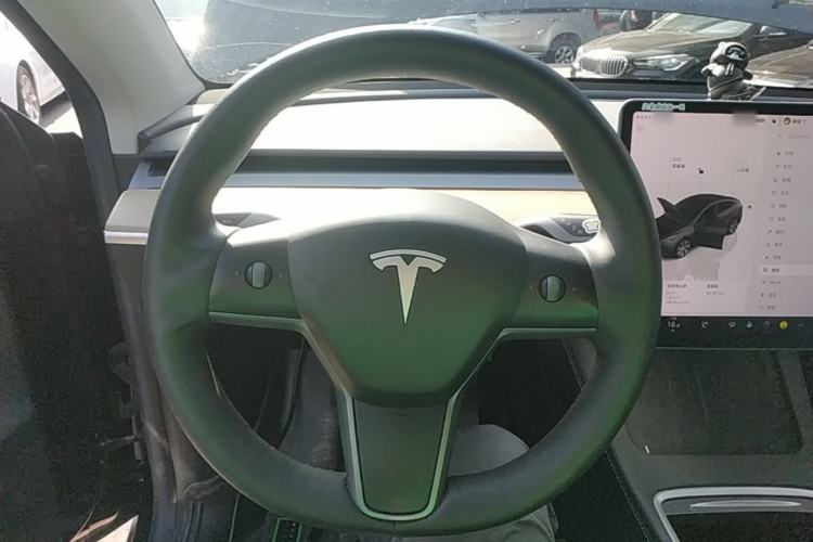 Used Tesla Model Y 2022 Revised Version Rear-Wheel Drive Steering Wheel