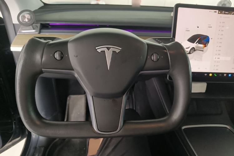 Used Tesla Model Y 2022 Revised Version Rear-Wheel Drive Steering Wheel