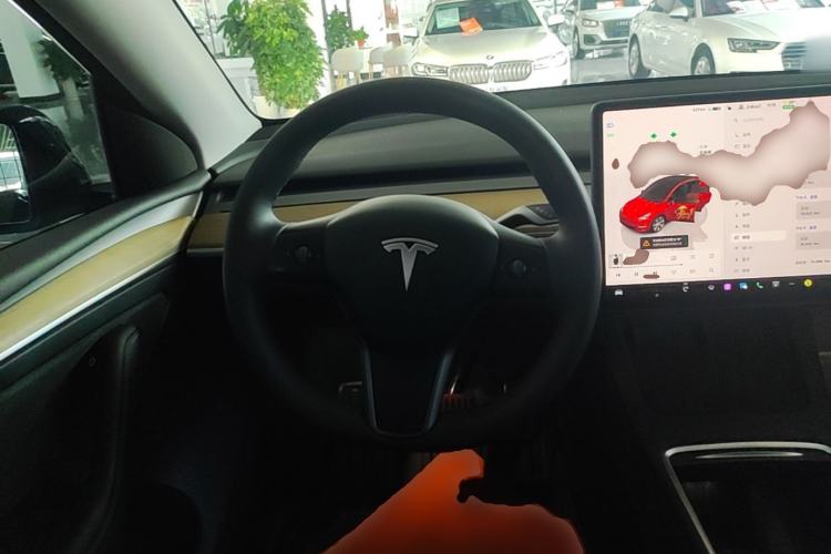 Used Tesla Model Y 2022 Revised Version Rear-Wheel Drive Steering Wheel