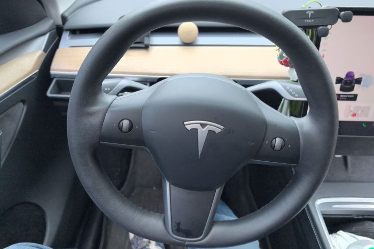 Used Tesla Model Y 2022 Rear-Wheel-Drive Version Steering Wheel