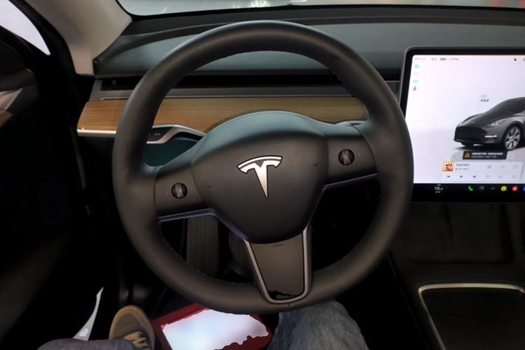 Used Tesla Model Y 2022 Rear-Wheel-Drive Version Steering Wheel