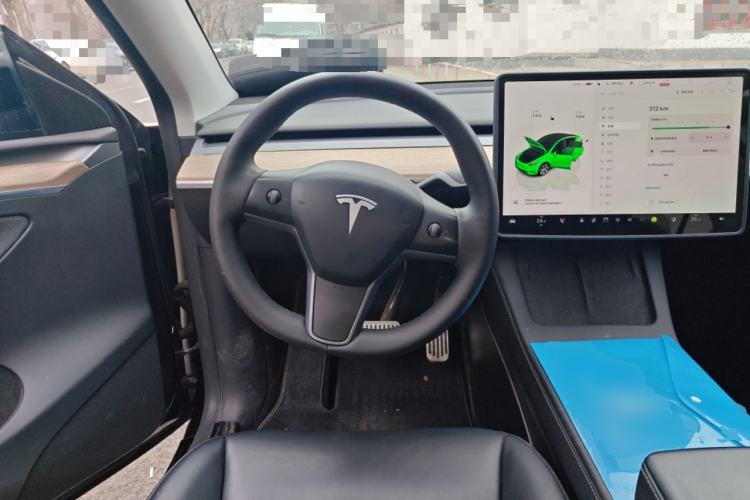 Used Tesla Model Y 2022 Rear-Wheel-Drive Version Steering Wheel