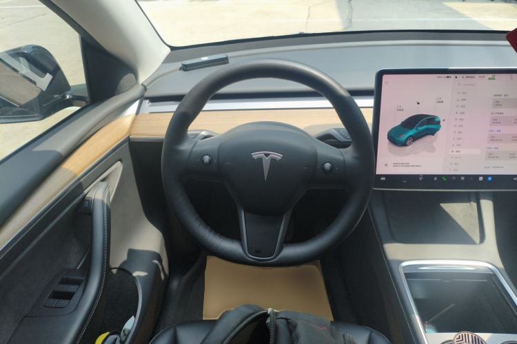 Used Tesla Model Y 2022 Rear-Wheel-Drive Version Steering Wheel