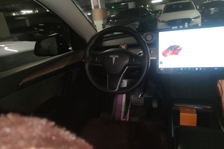 Used Tesla Model Y 2022 Rear-Wheel-Drive Version Steering Wheel