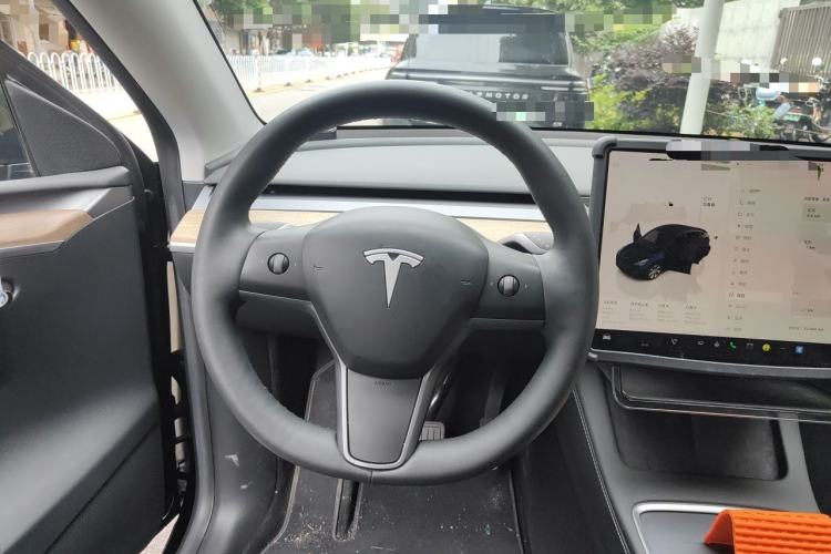 Used Tesla Model Y 2022 Revised Version Rear-Wheel Drive Steering Wheel
