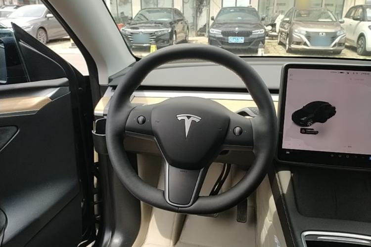 Used Tesla Model Y 2022 Revised Version Rear-Wheel Drive Steering Wheel
