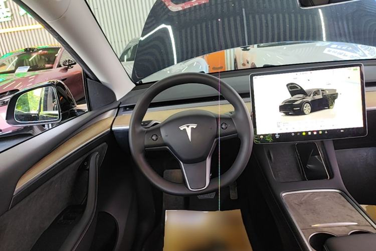 Used Tesla Model Y 2022 Revised Version Rear-Wheel Drive Steering Wheel