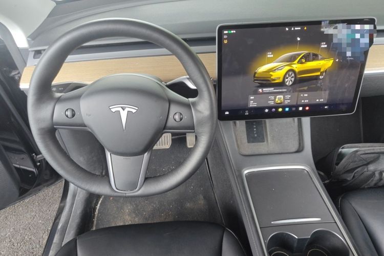 Used Tesla Model Y 2022 Revised Version Rear-Wheel Drive Steering Wheel