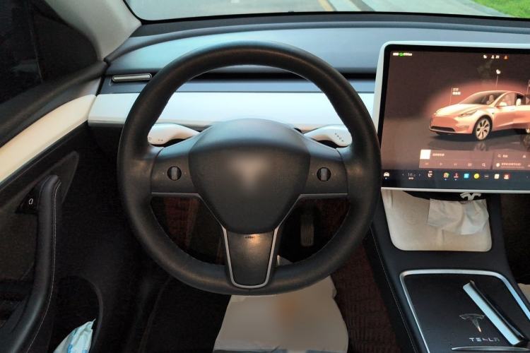 Used Tesla Model Y 2022 Rear-Wheel-Drive Version Steering Wheel