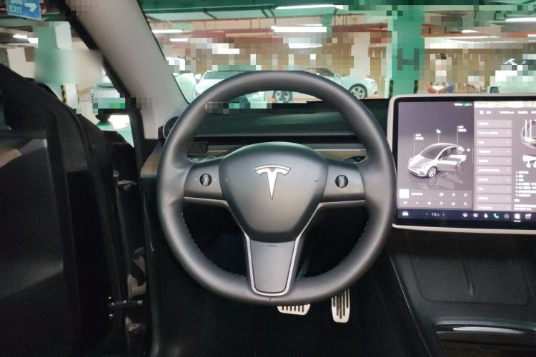 Used Tesla Model Y 2022 Revised Version Rear-Wheel Drive Steering Wheel