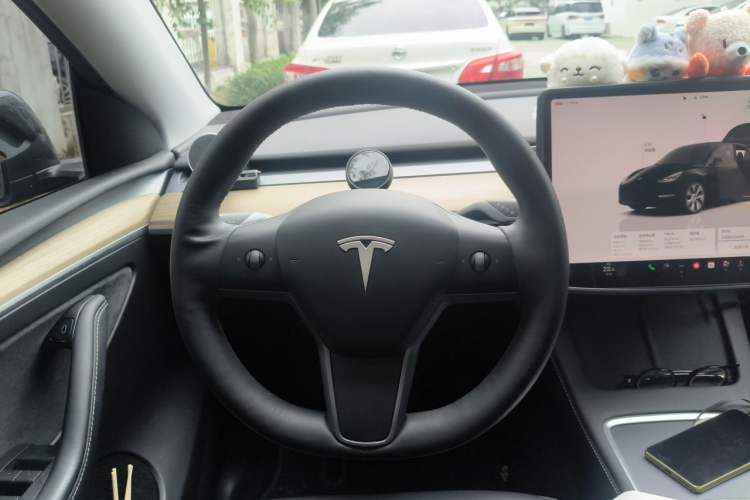 Used Tesla Model Y 2022 Revised Version Rear-Wheel Drive Steering Wheel
