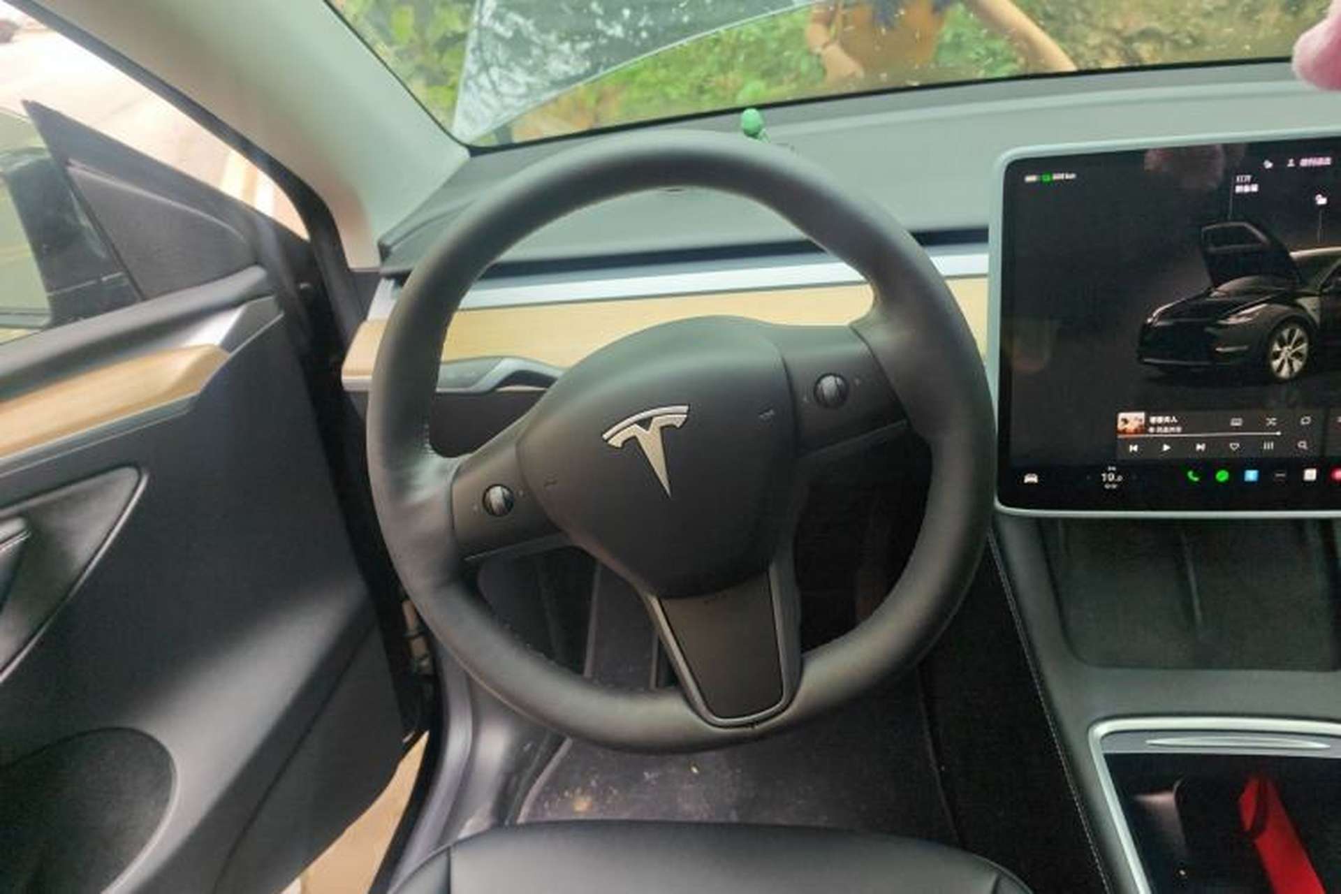 Used Tesla Model Y 2022 Revised Version Rear-Wheel Drive Steering Wheel