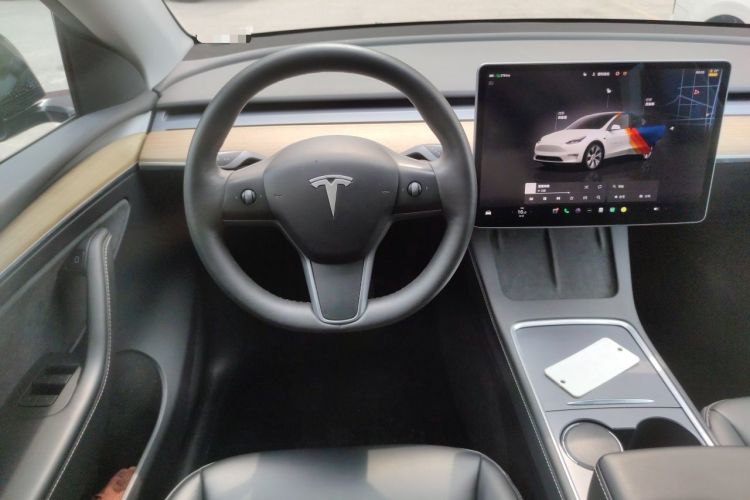 Used Tesla Model Y 2022 Revised Version Rear-Wheel Drive Steering Wheel