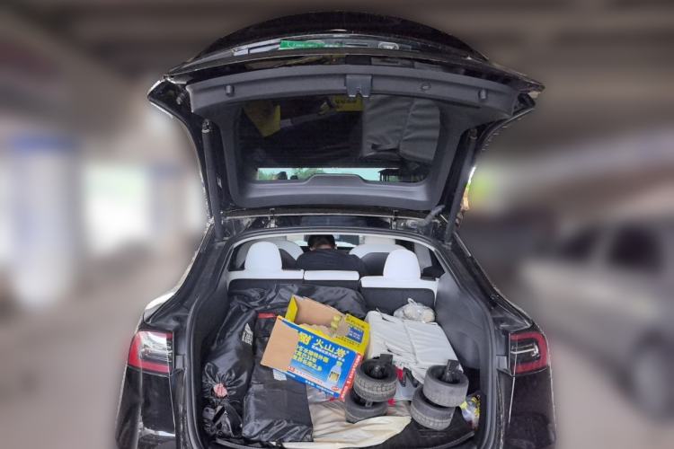 Used Tesla Model Y 2022 Revised Version Rear-Wheel Drive Trunk