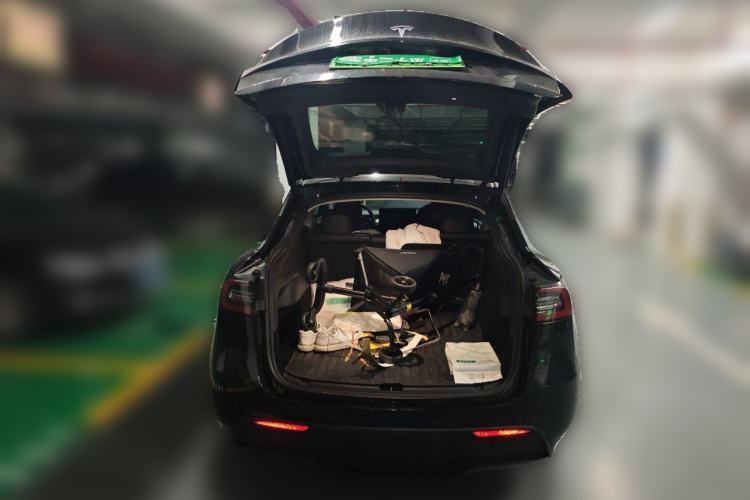 Used Tesla Model Y 2022 Revised Version Long-Range All-Wheel Drive Trunk