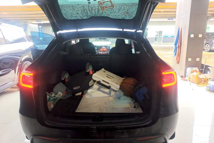 Used Tesla Model Y 2022 Revised Version Rear-Wheel Drive Trunk