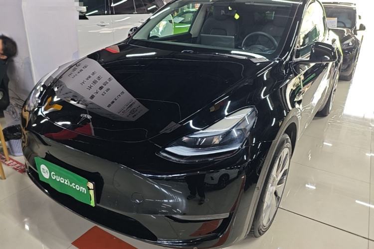 Used Tesla Model Y 2022 Revised Version Long-Range All-Wheel Drive Guazi used car, China used car export, Used car for sale, Used Tesla cars, Cheapest cars for sale, Electric vehicle, New energy car