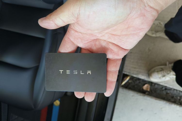 Used Tesla Model Y 2022 Revised Version Rear-Wheel Drive Vehicle Key