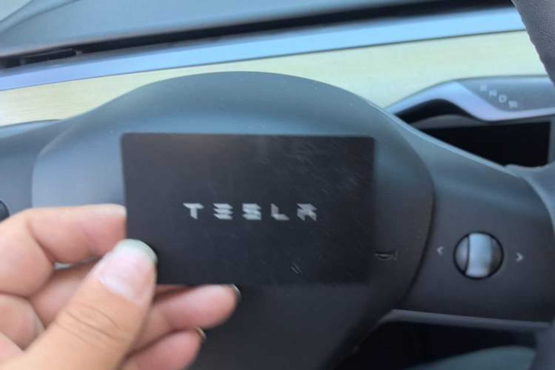 Used Tesla Model Y 2022 Revised Version Rear-Wheel Drive Vehicle Key