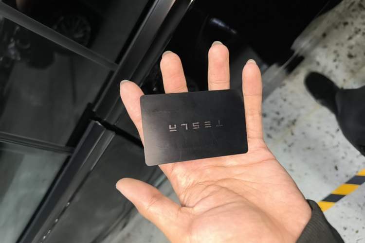 Used Tesla Model Y 2022 Revised Version Rear-Wheel Drive Vehicle Key
