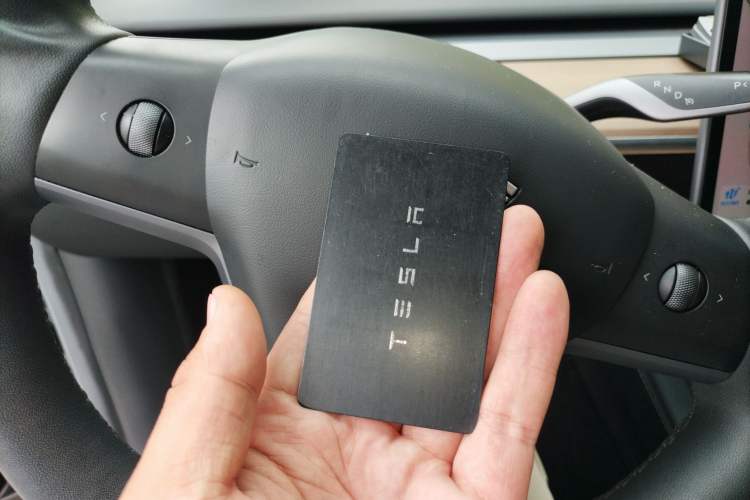 Used Tesla Model Y 2022 Rear-Wheel-Drive Version Vehicle Key