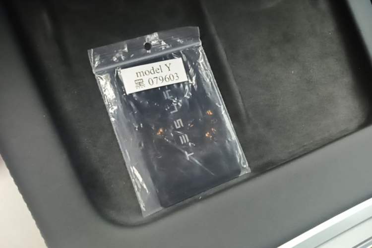 Used Tesla Model Y 2022 Revised Version Rear-Wheel Drive Vehicle Key