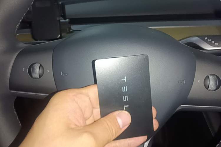 Used Tesla Model Y 2022 Revised Version Rear-Wheel Drive Vehicle Key