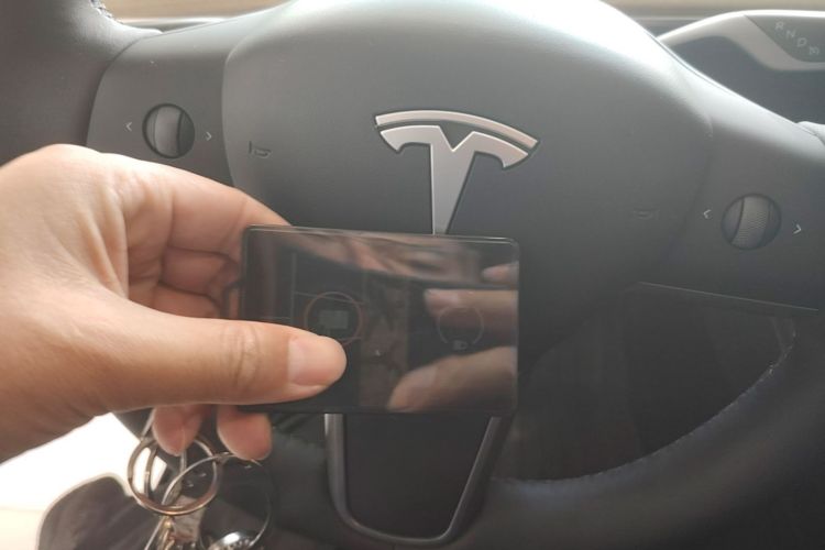 Used Tesla Model Y 2022 Revised Version Rear-Wheel Drive Vehicle Key