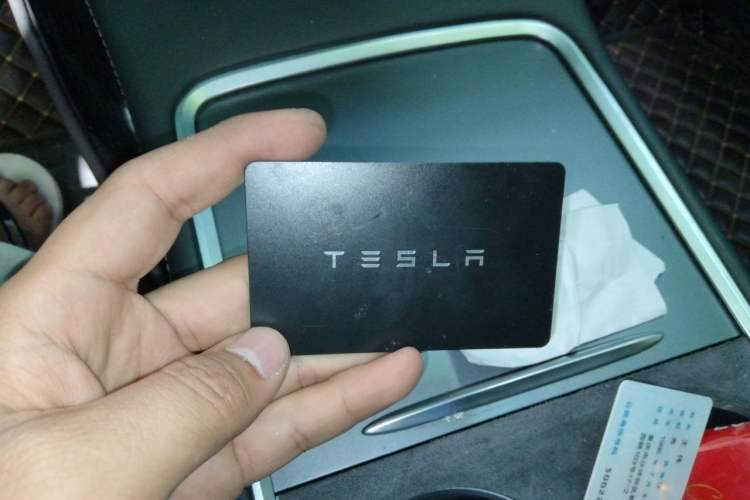 Used Tesla Model Y 2022 Revised Version Rear-Wheel Drive Vehicle Key