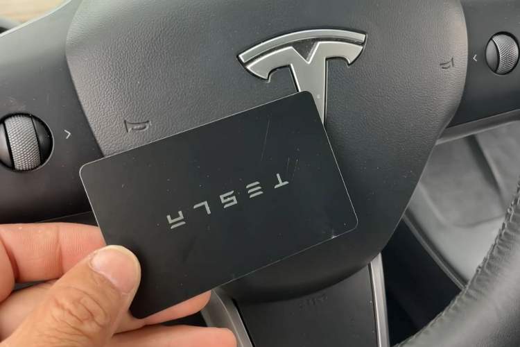 Used Tesla Model Y 2022 Revised Version Rear-Wheel Drive Vehicle Key