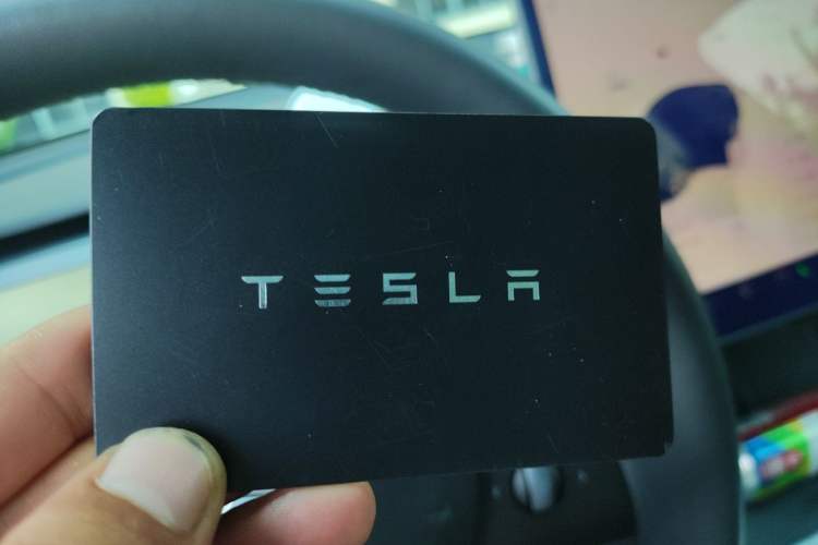 Used Tesla Model Y 2022 Revised Version Rear-Wheel Drive Vehicle Key