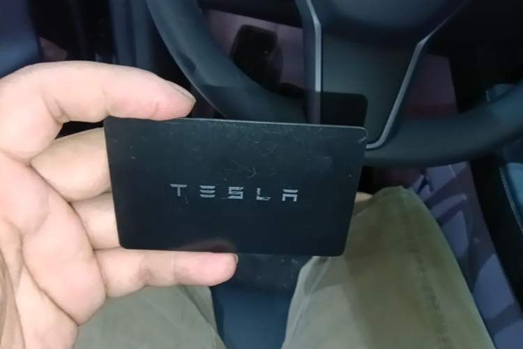 Used Tesla Model Y 2022 Revised Version Rear-Wheel Drive Vehicle Key