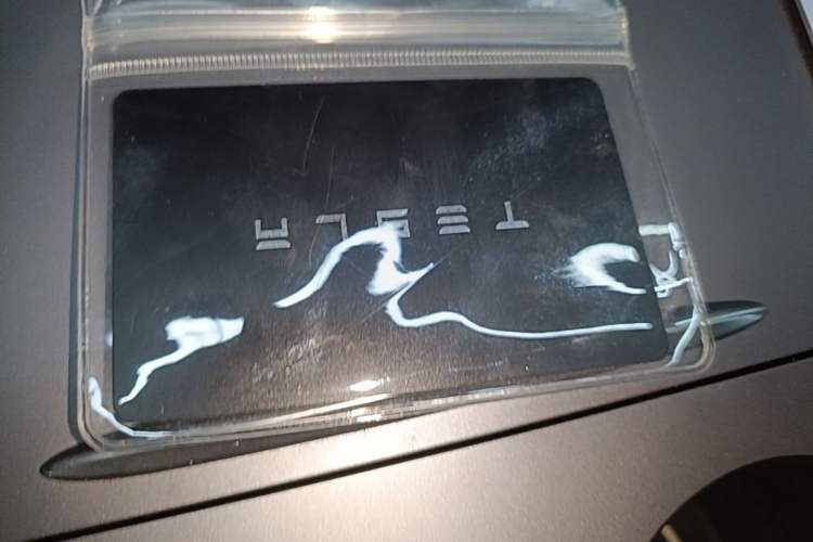 Used Tesla Model Y 2022 Revised Version Rear-Wheel Drive Vehicle Key