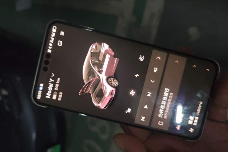 Used Tesla Model Y 2022 Revised Version Rear-Wheel Drive Vehicle Key
