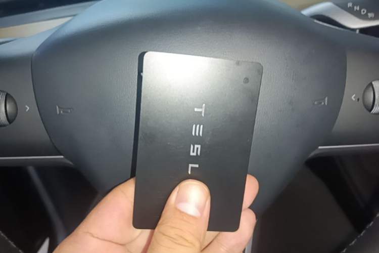 Used Tesla Model Y 2022 Rear-Wheel-Drive Version Vehicle Key