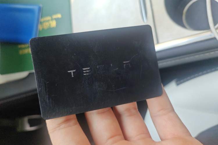 Used Tesla Model Y 2022 Revised Version Rear-Wheel Drive Vehicle Key