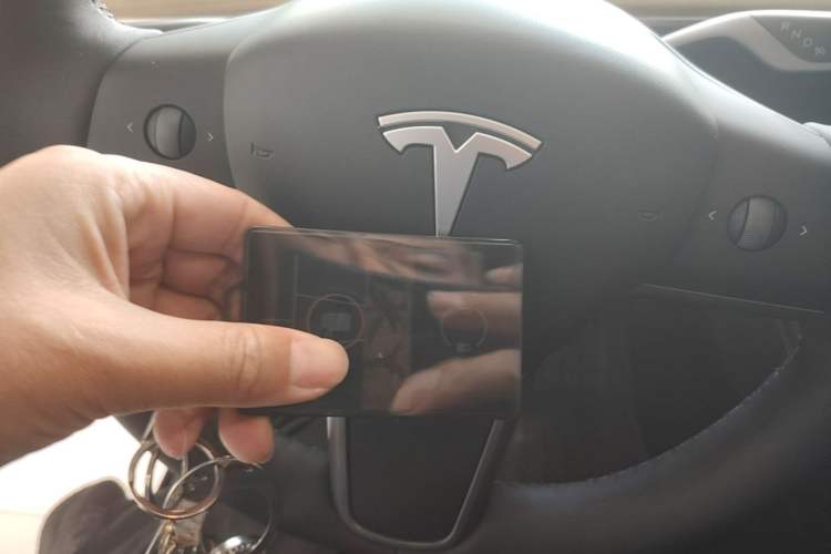 Used Tesla Model Y 2022 Revised Version Rear-Wheel Drive Vehicle Key