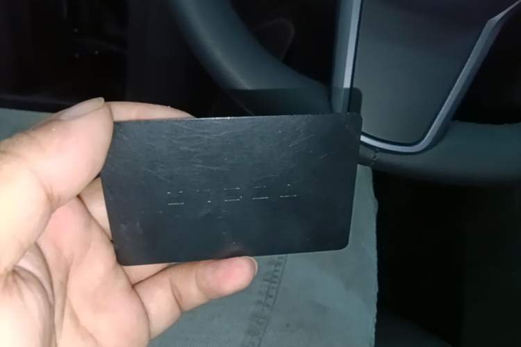 Used Tesla Model Y 2022 Rear-Wheel-Drive Version Vehicle Key