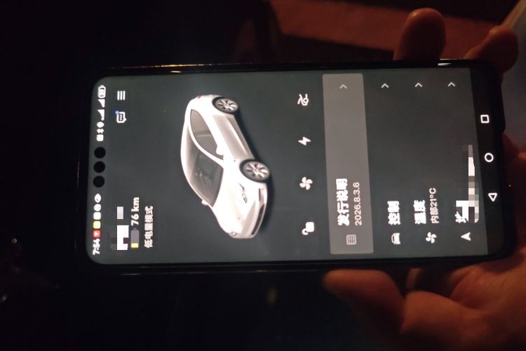 Used Tesla Model Y 2022 Revised Version Rear-Wheel Drive Vehicle Key
