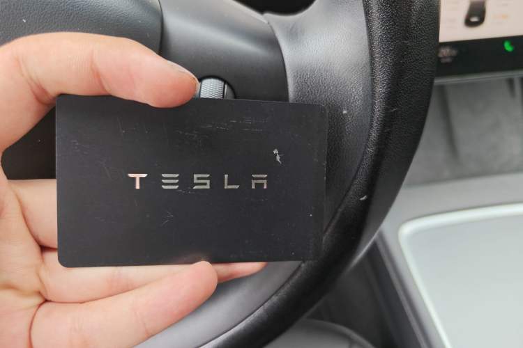 Used Tesla Model Y 2022 Rear-Wheel-Drive Version Vehicle Key