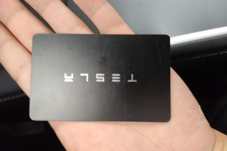 Used Tesla Model Y 2022 Revised Version Rear-Wheel Drive Vehicle Key