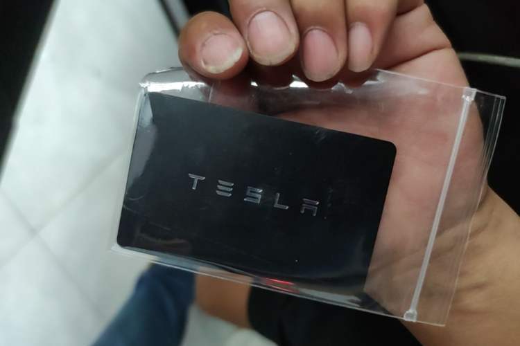 Used Tesla Model Y 2022 Revised Version Rear-Wheel Drive Vehicle Key