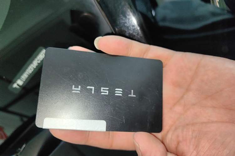 Used Tesla Model Y 2022 Revised Version Rear-Wheel Drive Vehicle Key