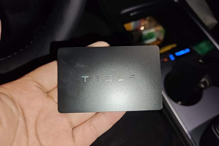 Used Tesla Model Y 2022 Revised Version Rear-Wheel Drive Vehicle Key